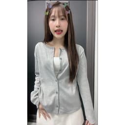[Deal Mở Bán] Áo Khoác Cardigan Trơn Basic Nhiều Màu Mùa Thu Đông Kiểu Dáng Tiểu Thư Chất Thun Gân Tăm Dày Dặn 8