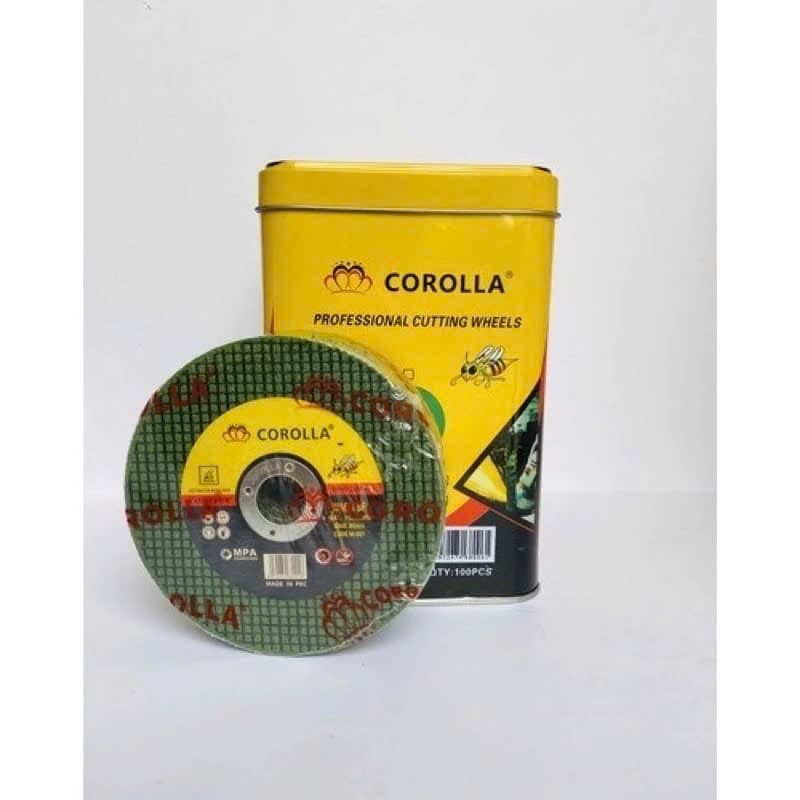 Đá Cắt Sắt Inox Corolla 107 , Đá Cắt 1 Tấc Corolla Đá Cắt Sắt Hộp 100 Viên
