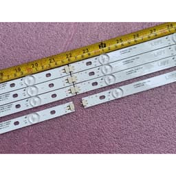 THANH LED TIVI LG 49UK6340PTF 49UK6320PTE 49LK5700 JL.D49091330-001FS-M MỚI 100%,BỘ 4 THANH 9 BÓNG 3V DÀI 96,5cm 7