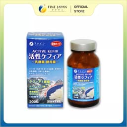 [Hàng cty full va.t ko hủy] Lợi khuẩn Kefir Viên uống hỗ trợ bổ sung Lợi khuẩn Active Kefir FINE JAPAN lọ 300 viên 6