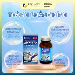 [Hàng cty full va.t ko hủy] Lợi khuẩn Kefir Viên uống hỗ trợ bổ sung Lợi khuẩn Active Kefir FINE JAPAN lọ 300 viên 5