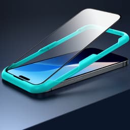 Cường lực chống vân tay ESR cho iPhone 16/ 16 Plus/ 16 Pro/ 16 Pro Max có khung tự dán 3