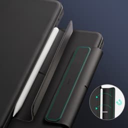Bao da ESR kèm bàn phím Magnetic Rebound 360 Bảo vệ toàn diện 3 góc cho iPad Pro 11" 13" (2024/2025/2026) Pin 180h 5