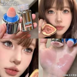 [TẶNG MÚT] Má Hồng Kem AZTK Dạng Lỏng Đầu Nấm, Vỏ Bạc Mới, Căng Bóng và Mờ Lì Tự Nhiên 5ml 8