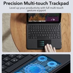 Bao da ESR kèm bàn phím Magnetic Rebound 360 Bảo vệ toàn diện 3 góc cho iPad Pro 11" 13" (2024/2025/2026) Pin 180h 7