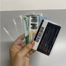 Combo 10-20 Bọc Chống Xước Chip CCCD Căn Cước, Bảo Vệ CMND, ATM Trong Suốt TH666 9