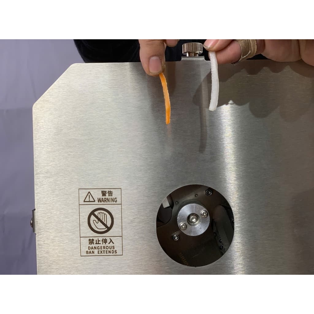 Máy Thái Lát - Sợi Rau Củ Quả - Điều Chỉnh Độ Dày 0-10mm, Máy Cắt Lát Hoa Quả Chạy Điện, Quay tay