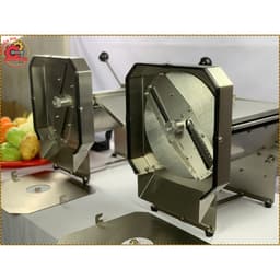 Máy Thái Lát - Sợi Rau Củ Quả - Điều Chỉnh Độ Dày 0-10mm, Máy Cắt Lát Hoa Quả Chạy Điện, Quay tay 5
