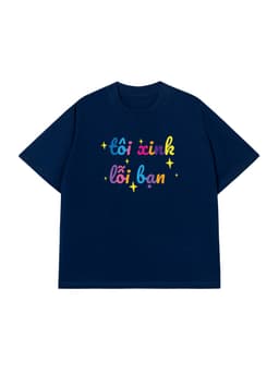 Áo Vớ Vẩn Vui Tươi REDLABEL Áo Thun TÔI XINK LỖI BẠN Cotton 100% Oversize Nam Nữ TS26 13