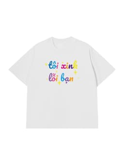 Áo Vớ Vẩn Vui Tươi REDLABEL Áo Thun TÔI XINK LỖI BẠN Cotton 100% Oversize Nam Nữ TS26 16