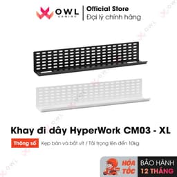 Khay đi dây HyperWork CM03 (Hàng chính hãng) 1