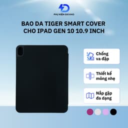 Bao da bảo vệ iPad Tiger Smart Cover cho iPad Gen 10/11 10.9 inch 1
