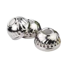 Combo 2 Bát Cơm  inox 2 lớp cách nhiệt họa tiết xoắn đường kính 11,5cm Chén ăn cơm bằng inox cao cấp 4