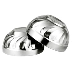Combo 2 Bát Cơm  inox 2 lớp cách nhiệt họa tiết xoắn đường kính 11,5cm Chén ăn cơm bằng inox cao cấp 7