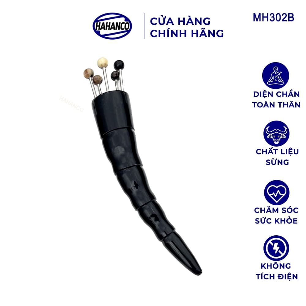 Cây Hoa Khế Bi Sừng Đen HAHANCO Dụng Cụ Diện Chẩn Giảm Mỏi Vai Gáy - MH302B