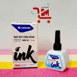 Lốc 6 Hộp Mực Bút Lông Bảng Thiên Long WBI-01/ Mực Xanh, Đỏ, Đen, Mực Viết Trên Bảng Trắng Có Thể Xoá Dễ Dàng, Màu Đẹp 8