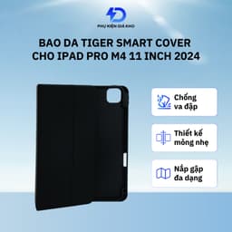 Bao da iPad Tiger Smart Cover cho iPad Pro M5 11 inch/ 13 inch chính hãng 1
