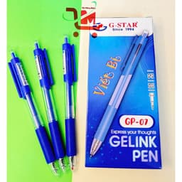 Hộp 12 Cây Viết Bi GP-07 GSTAR Ngòi 0.5MM, Mực Xanh, Tím, Đỏ, Đen Ngòi Êm , Mực Đậm / Bút Bi GSTAR Chính Hãng 7