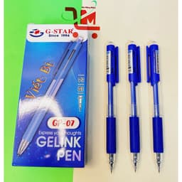 Hộp 12 Cây Viết Bi GP-07 GSTAR Ngòi 0.5MM, Mực Xanh, Tím, Đỏ, Đen Ngòi Êm , Mực Đậm / Bút Bi GSTAR Chính Hãng 6