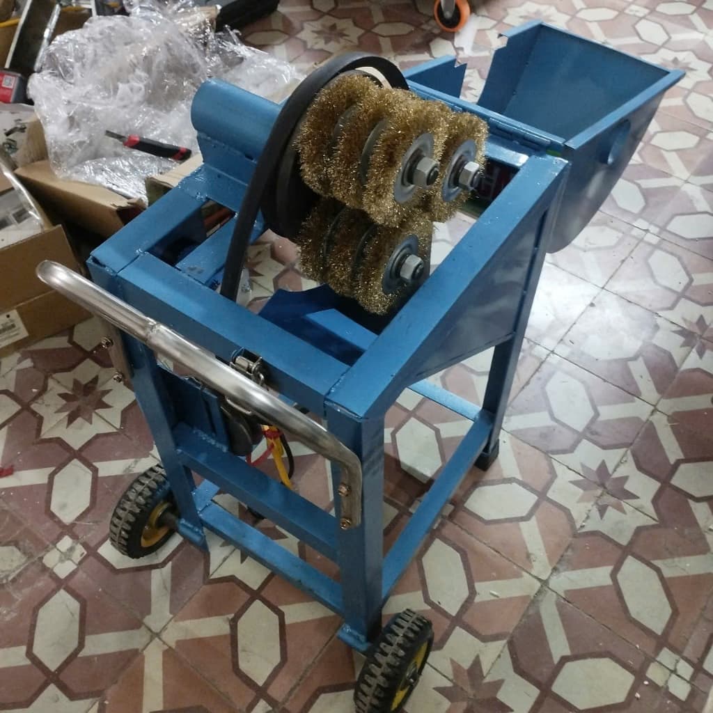 Búi sắt cạo mía | Cạo sạch vỏ mía nhanh chóng, tiết kiệm thời gia chổi cạo mía thay thế