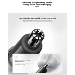 Máy Tỉa Lông Mũi Xiaomi Nose Hair Trimmer Chính Hãng BH 12 Tháng 4