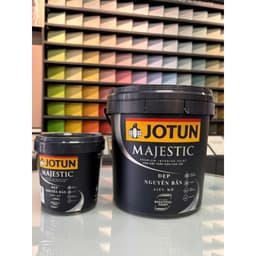 1L - Sơn phủ tường nội thất siêu cao cấp Jotun Majestic Đẹp nguyên bản - Siêu Mờ - 2