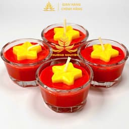 Hộp 12 Ly Nến Bơ T79 , Nến Bơ Dâng Phật Cúng Mụ, Cúng AHLS, Cúng Thần Tài Cúng Dường An Toàn Không Khói 7