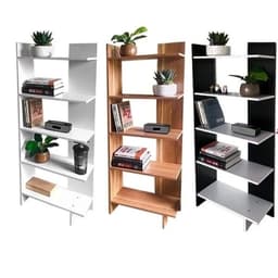 Kệ Gỗ Tiện Dụng 5 Tầng cao 1M2 và Kệ đựng đồ đa Năng 4 Tầng Nhựa ABS Có Bánh Xe 1