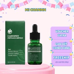 Serum giảm mụn mờ thâm Caryophy Portulaca Ampoule 30ml 1