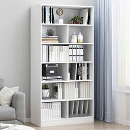 Kệ chữ U đa năng, Kệ để đồ decor trang trí Tết, tủ sách chất liệu gỗ MDF tủ gỗ để đồ cao cấp ND39 1