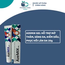 Azemix Gel hỗ trợ mờ thâm, sáng da, ngừa dầu, phục hồi làn da 20g - Phương Thảo Pharmacy 1