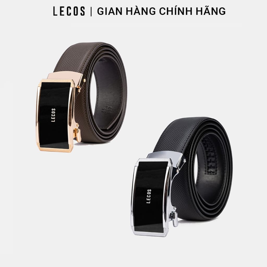 Mặt Thắt Lưng Nam Rời LECOS LD5 Dây Nịt Nam Khóa Tự Động Da Bò Thật Hợp Kim Sang Trọng đi Làm
