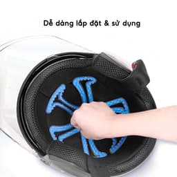 COMBO Lót Mũ Bảo Hiểm Chống Nóng Massage Thoáng Khí 8 Cánh JYoohome Cho Xe Máy Xe Đạp Thể Thao 5