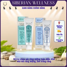 Kem đánh răng thảo dược SIBERIAN, Hỗ trợ hạn chế hôi miệng, chăm sóc răng miệng toàn diện,tuýt 75ml 1