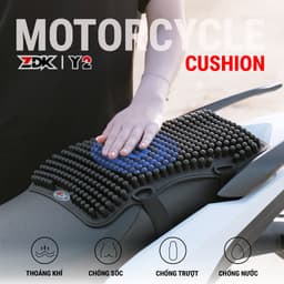 ( Chính hãng ZDK) Đệm lót yên xe máy ZDK Y1 Y2 cao cấp chính hãng êm ái chống ê mông đi thường xuyên, đường xa, phượt 6