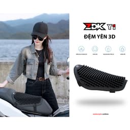 ( Chính hãng ZDK) Đệm lót yên xe máy ZDK Y1 Y2 cao cấp chính hãng êm ái chống ê mông đi thường xuyên, đường xa, phượt 4
