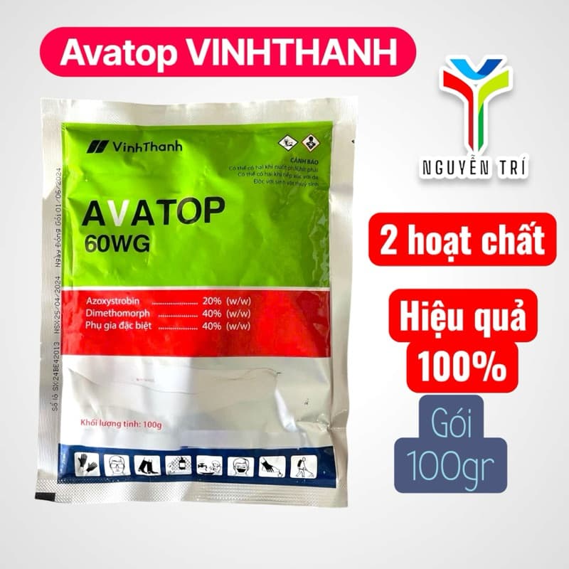 Avatop 60WG 100gr – 2 Hoạt Chất, Hỗ Trợ Cây Khỏe Mạnh, Hiệu Quả Nhanh