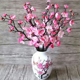 Cành đào cổ - trang trí oản, giỏ quà Tết, tháp nước, tháp tài lộc, phụ kiện chụp ảnh, decor Tết độc đáo 5