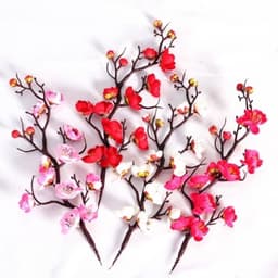 Cành đào cổ - trang trí oản, giỏ quà Tết, tháp nước, tháp tài lộc, phụ kiện chụp ảnh, decor Tết độc đáo 1