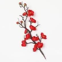 Cành đào cổ - trang trí oản, giỏ quà Tết, tháp nước, tháp tài lộc, phụ kiện chụp ảnh, decor Tết độc đáo 3
