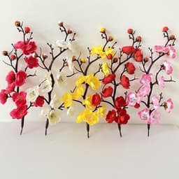 Cành đào cổ - trang trí oản, giỏ quà Tết, tháp nước, tháp tài lộc, phụ kiện chụp ảnh, decor Tết độc đáo 8