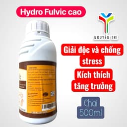 Hydro Fulvic 6-6-6: Giải Pháp Vàng Giải Độc Phèn, Phục Hồi Cây Suy Yếu, Lớn Trái Cực Nhanh. 2