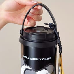 Bình giữ nhiệt Inox 316 chống gỉ dung tích lớn 720ml Cốc giữ nhiệt 2 đầu vòi uống tặng kèm phụ kiện 5