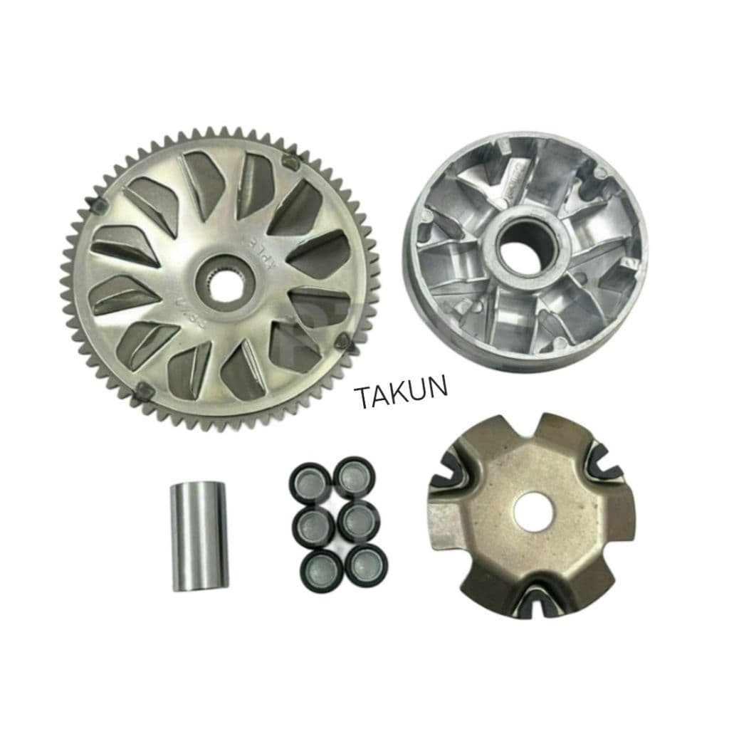 Bộ đế nhôm quạt trượt nồi trước, bi văng ly hợp xe TODAY 50...