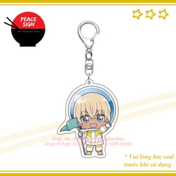 Mua 1 tặng 1 (PHI HÀNH GIA) Móc khóa mica DETECTIVE CONAN Thám Tử Lừng Danh hình in 2 mặt 3