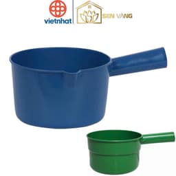Ca tắm GIA LONG nhựa VIỆT NHẬT -  Gáo sâu lòng múc nước nhà tắm - 9002/3 AMIZIN 1