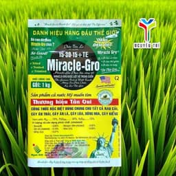 Phân Bón Lá Miracle-Gro (15-30-15+TE) Gói 1kg - Phân Bón Mỹ Cao Cấp, Kích Rễ, Ra Hoa, Đậu Trái 2