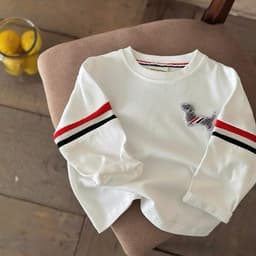 (8–30kg) ÁO  ZIP DÀI TAY Thêu Hình Cún – 100% Cotton Mềm Mịn | Thoải Mái Vận Động, Ấm Áp Đầu Đông Cho Bé 2
