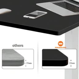 Mặt Bàn Gỗ MDF Manson Độ Dày 17mm, Bo Tròn 4 Cạnh - Kích Thước 1m2, 1m4, 1m6 6