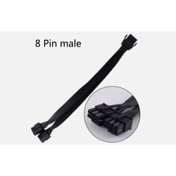 Dây Chia Nguồn CPU 8 Pin Sang 2x8 Pin Cho Mainboard - Hỗ Trợ Main Dual CPU 4